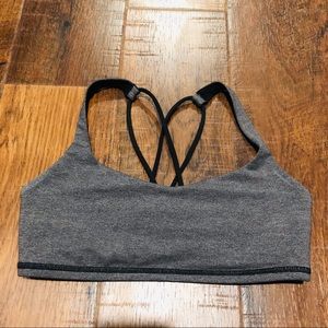 🎉FLASH SALE🎉🖤Lululemon Free To Be Bra Gray🖤